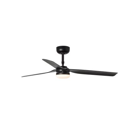 FARO 33815WT-21 - himmennettävä LED-kattotuuletin PUNT M LED/18W/230V 2700/3000/4000K musta, halkaisija 132 cm, Wi‑Fi Tuya + kaukosäädin