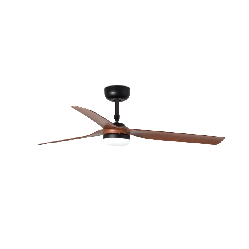 FARO 33817WT-21 - Himmennettävä LED-kattotuuletin PUNT M LED/18W/230V ruskea/musta halkaisija 132 cm Wi-Fi Tuya + kaukosäädin