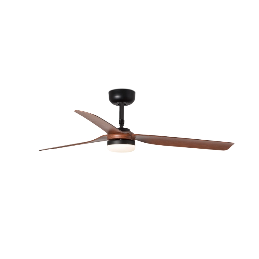 FARO 33817WT-21 - Himmennettävä LED-kattotuuletin PUNT M LED/18W/230V ruskea/musta halkaisija 132 cm Wi-Fi Tuya + kaukosäädin