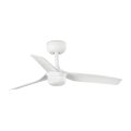 FARO 33820-1TW - himmennettävä LED-kattotuuletin MINI PUNT LED/10W 2700/3000/4000K valkoinen halkaisija 90 cm + kaukosäädin