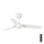 FARO 33820 - Kattotuuletin MINI PUNT S valkoinen halkaisija 90 cm + kauko-ohjaus