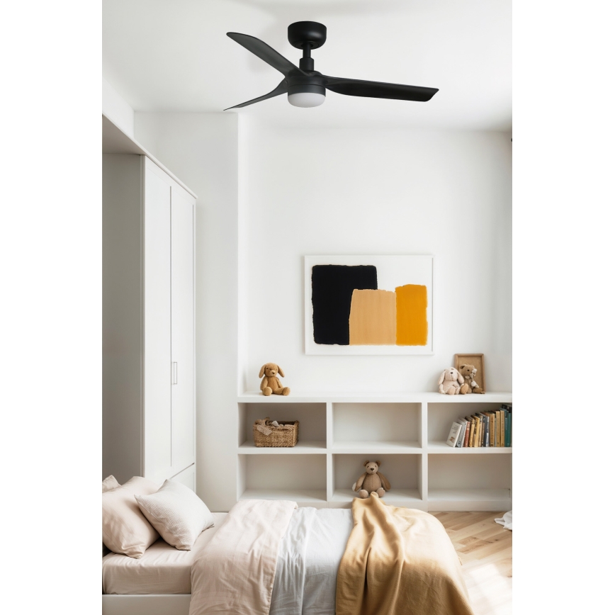 FARO 33822WT-1TW - LED himmennettävä kattovalo MINI PUNT S LED/10W/230V 2700/4000/6000K musta halkaisija 90 cm Wi-Fi Tuya + kauko-ohjaus