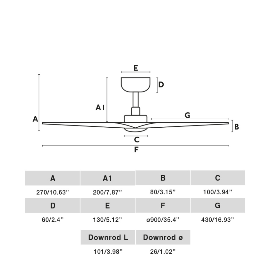 FARO 33824WT-1TW - LED himmennettävä kattovalo HEY S LED/10W/230V 2700/4000/6000K valkoinen halkaisija 90 cm Wi-Fi Tuya + kauko-ohjaus