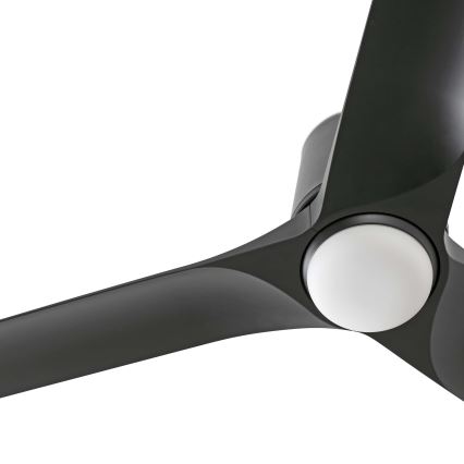 FARO 33827WT-1TW - LED himmennettävä kattovalo HEY TUB S LED/10W/230V 2700/4000/6000K musta halkaisija 90 cm Wi-Fi Tuya + kauko-ohjaus