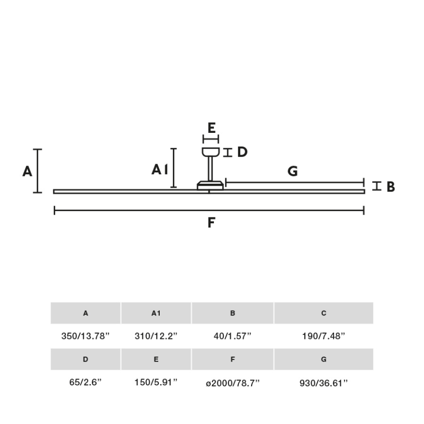 FARO 34191WT - Kattoilmaisin BIGWOOD XL mänty/valkoinen halkaisija 200 cm Wi-Fi Tuya + kaukosäädin