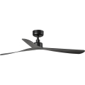 FARO 34196WT - Kattotuuletin ROCKER M halkaisija 132 cm musta Wi-Fi Tuya + kaukosäädin
