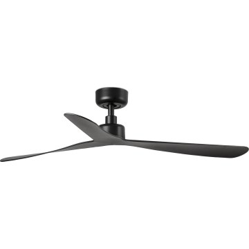 FARO 34196WT - Kattotuuletin ROCKER M halkaisija 132 cm musta Wi-Fi Tuya + kaukosäädin