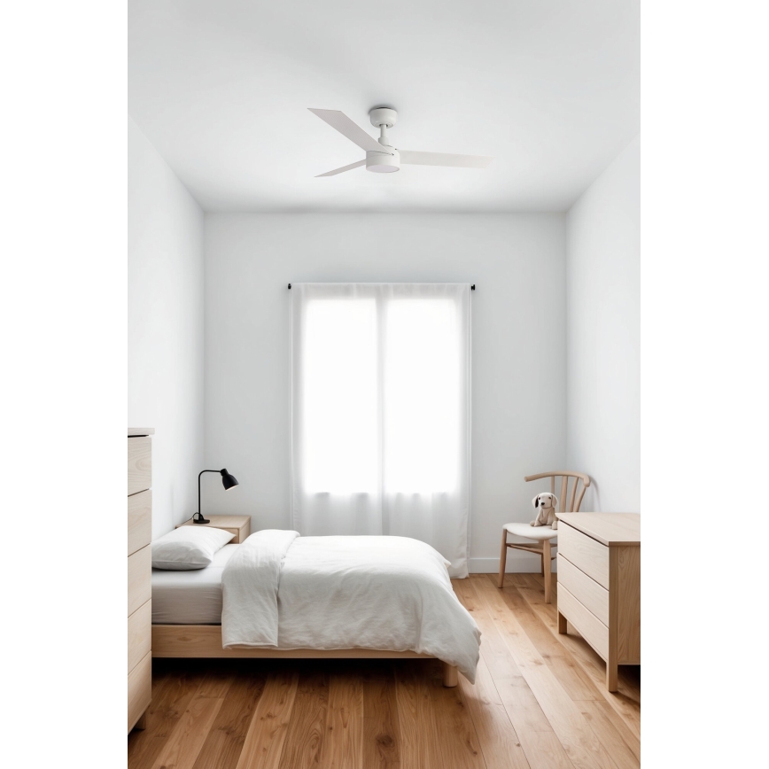 FARO 34288-1TW - Himmennettävä LED-kattotuuletin CRUISER LED/20W/230V Ø 106 cm 2700/3000/4000K + kaukosäädin