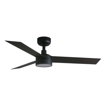 FARO 34289WT1S - himmennettävä LED-kattotuuletin CRUISER S LED/18W/230V 2700/3000/4000K Ø 106 cm musta Wi-Fi Tuya + kaukosäädin