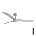 FARO 34290-1TW - himmennettävä CRUISER LED-kattotuuletin LED/20W/230V 2700/3000/4000K Ø 132 cm valkoinen + kaukosäädin