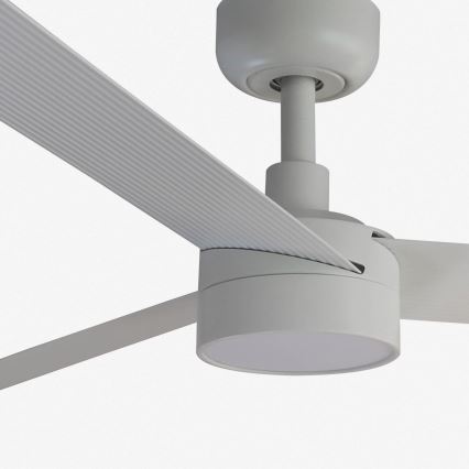 FARO 34290-1TW - himmennettävä CRUISER LED-kattotuuletin LED/20W/230V 2700/3000/4000K Ø 132 cm valkoinen + kaukosäädin