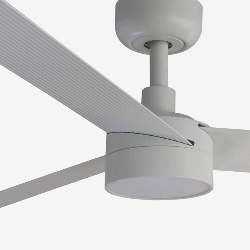 FARO 34290WT1S - Himmennettävä LED-kattotuuletin CRUISER L LED/18W/230V 2700/3000/4000K halkaisija 132 cm valkoinen Wi-Fi Tuya + kaukosäädin