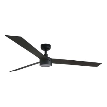 FARO 34293WT1S - himmennettävä LED-kattotuuletin CRUISER XL LED/18W/230V 2700/3000/4000K halkaisija 160 cm musta Wi-Fi Tuya + kaukosäädin