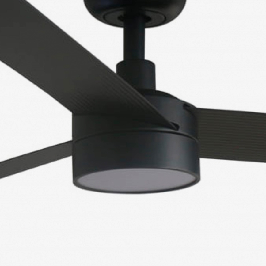 FARO 34293WT1S - himmennettävä LED-kattotuuletin CRUISER XL LED/18W/230V 2700/3000/4000K halkaisija 160 cm musta Wi-Fi Tuya + kaukosäädin