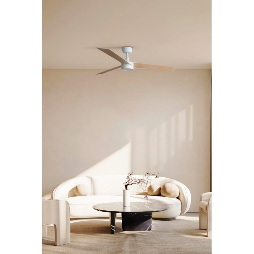 FARO 34297-1TW - LED himmennettävä RUDDER L -kattoilmaisin LED/20W/230V 2700/4000/6500K halkaisija 132 cm + kaukosäädin