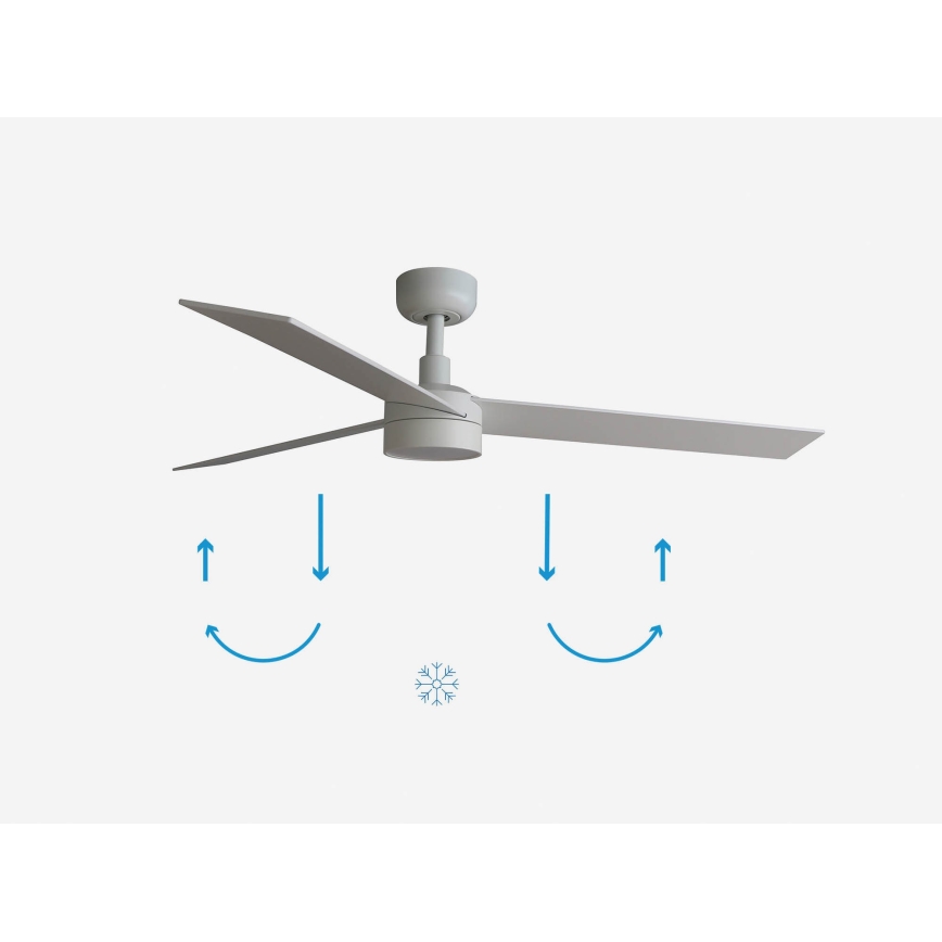 FARO 34297-1TW - LED himmennettävä RUDDER L -kattoilmaisin LED/20W/230V 2700/4000/6500K halkaisija 132 cm + kaukosäädin
