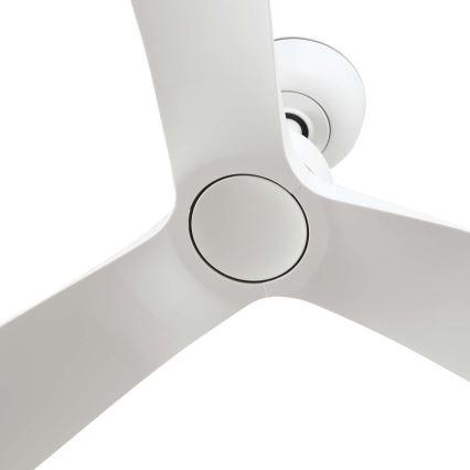 FARO 34363WT - OUTWOOD L kattotuuletin, valkoinen, Ø 150 cm, Tuya Wi‑Fi, IP44, kaukosäädin