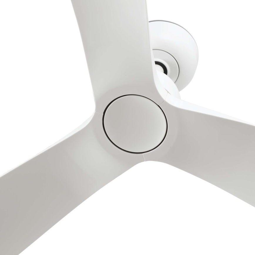 FARO 34363WT - OUTWOOD L kattotuuletin, valkoinen, Ø 150 cm, Tuya Wi‑Fi, IP44, kaukosäädin