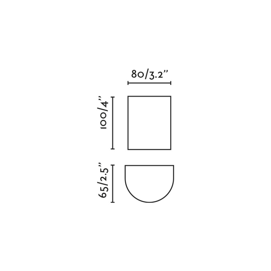 FARO 40522 - Seinävalaisin SOLE 1xGU10/8W/230V valkoinen pyöreä