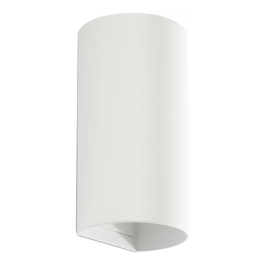 FARO 40538 - Seinävalaisin SOLE 2xGU10/8W/230V valkoinen pyöreä