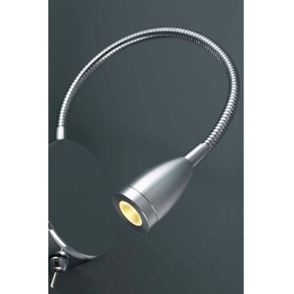 FARO 40994 - Seinälamppu LOKE LED/3W/230V