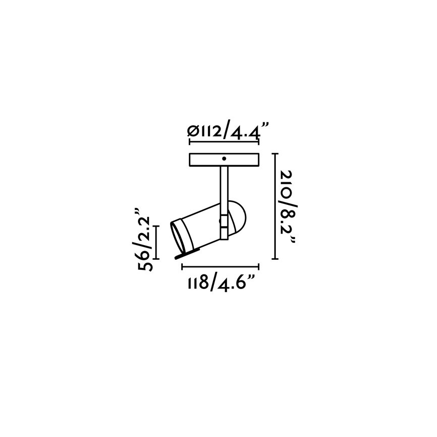 Faro 43529 - Kohdevalo ORLEANS 1xGU10/8W/230V valkoinen