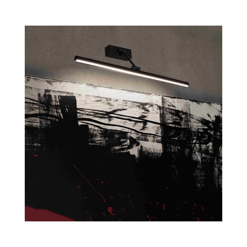 FARO 61088 - LED-kuvavalaistus MARGITTE LED/12W/230V musta