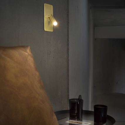 FARO 62114 - LED-seinäkohdevalo SUAU LED/3W/230V kultainen