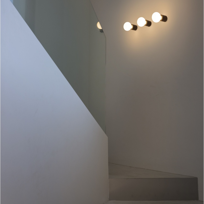 FARO 62151 - Seinävalaisin TEN 1xE27 / 20W / 230V musta