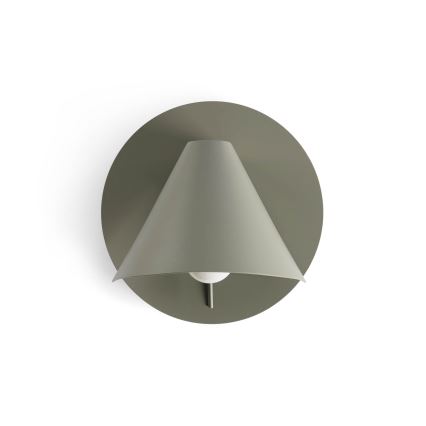 FARO 62356 - Seinään asennettava kohdevalaisin NOON 1xE27/15W/230V khaki