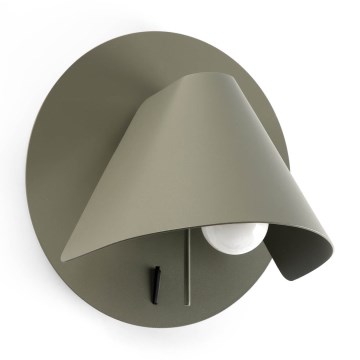 FARO 62356 - Seinäspotti NOON 1xE27/15W/230V vihreä