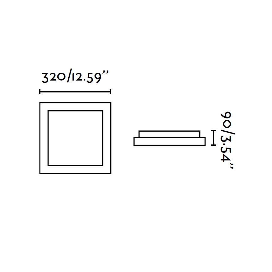 FARO 62969 - Kylpyhuoneen kattovalo TOLA 2 2xE27/20W/230V IP44