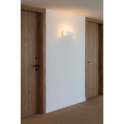 FARO 63436 - Seinävalaisin TRAMA 2xE14/7W/230V valkoinen