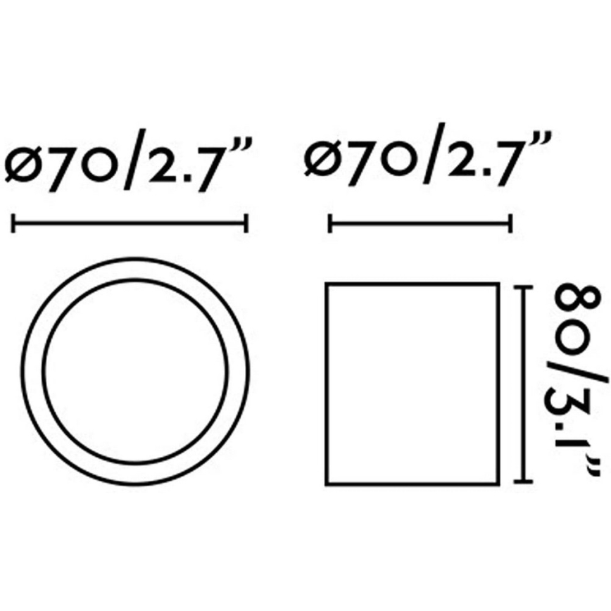 Faro 64206 - LED-kohdevalaisin HARU LED/6W/230V valkoinen