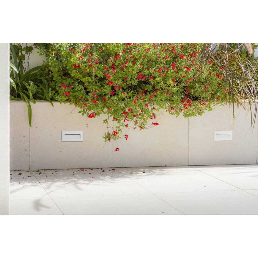 FARO 70288 - LED Sisäänrakennettu valo MANI LED/5W/230V 2200/2700/3200/4000K IK07 IP65 valkoinen