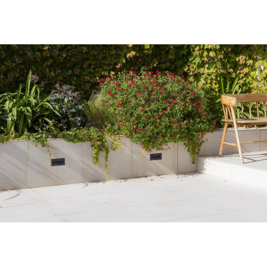 FARO 70289 - LED Sisäänrakennettu valo MANI LED/5W/230V 2200/2700/3200/4000K IK07 IP65 harmaa