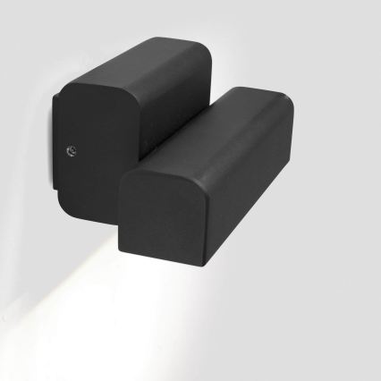 FARO 70294 - BALIC LED-ulkoseinävalaisin, 8 W, 230 V, 3000/4000/6500 K, IP65, musta