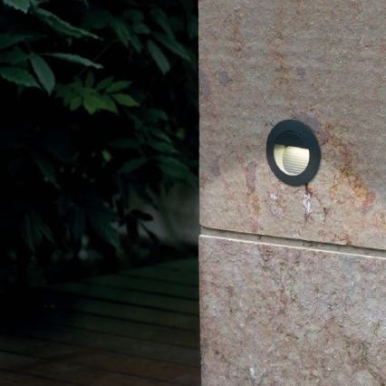 FARO 70403 - LED-ulkoseinävalaisin MINI RACING LED/1,2W/230V IP44