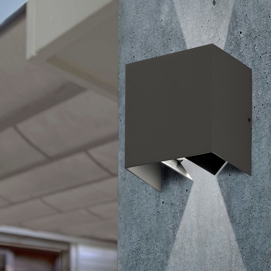 FARO 70637 - LED-ulkoseinävalaisin OLAN 2xLED/3W/230V IP54