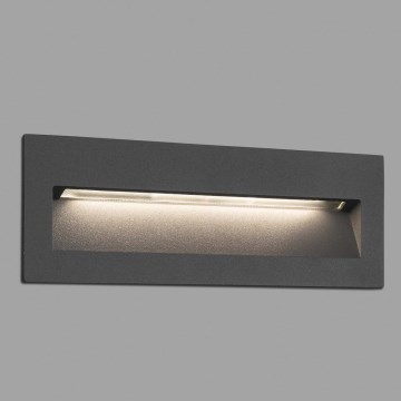 FARO 70638 - upotettava LED-ulkovalaisin NAT LED/8W/230V IP65 musta