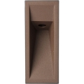 FARO 70929 - LED sisäänrakennettava valaisin TIL LED/3W/24V CRI 90 IP65 ruskea