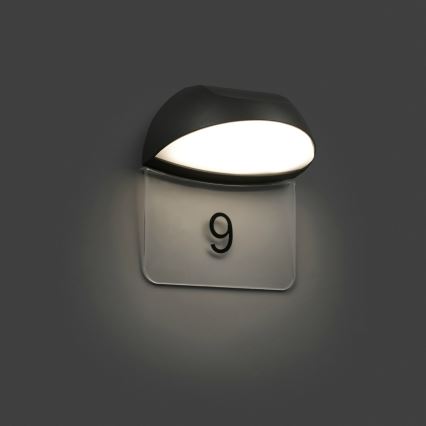 FARO 71197 - NUM LED ulkoseinävalaisin 7W/230V IP54