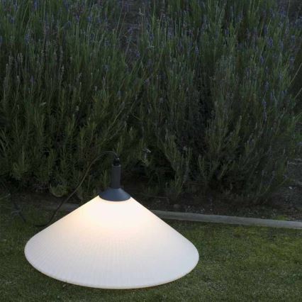 Faro 71566 - Ulkokattokruunu narulla HUE 1xE27/20W/230V IP65