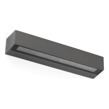 FARO 71904 - DORO LED-ulkoseinävalaisin 2xLED/10W/230V IP65 antrasiitti