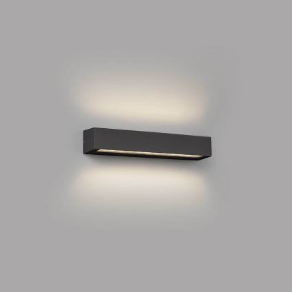 FARO 71904 - DORO LED-ulkoseinävalaisin 2xLED/10W/230V IP65 antrasiitti