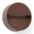 FARO 71962 - DUNE LED-portaiden valaisin LED/3W/230V 2200/2700/3200/4000K IP65 ruskea pyöreä