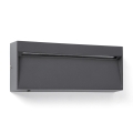 FARO 71966 - LED-porrasvalaisin DUNE LED/6W/230V 2200/2700/3200/4000K IP65 antrasiitti suorakulmio