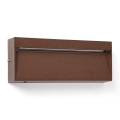 FARO 71968 - DUNE LED-porrasvalaisin LED/6W/230V 2200/2700/3200/4000K IP65 ruskea, suorakaiteen muotoinen