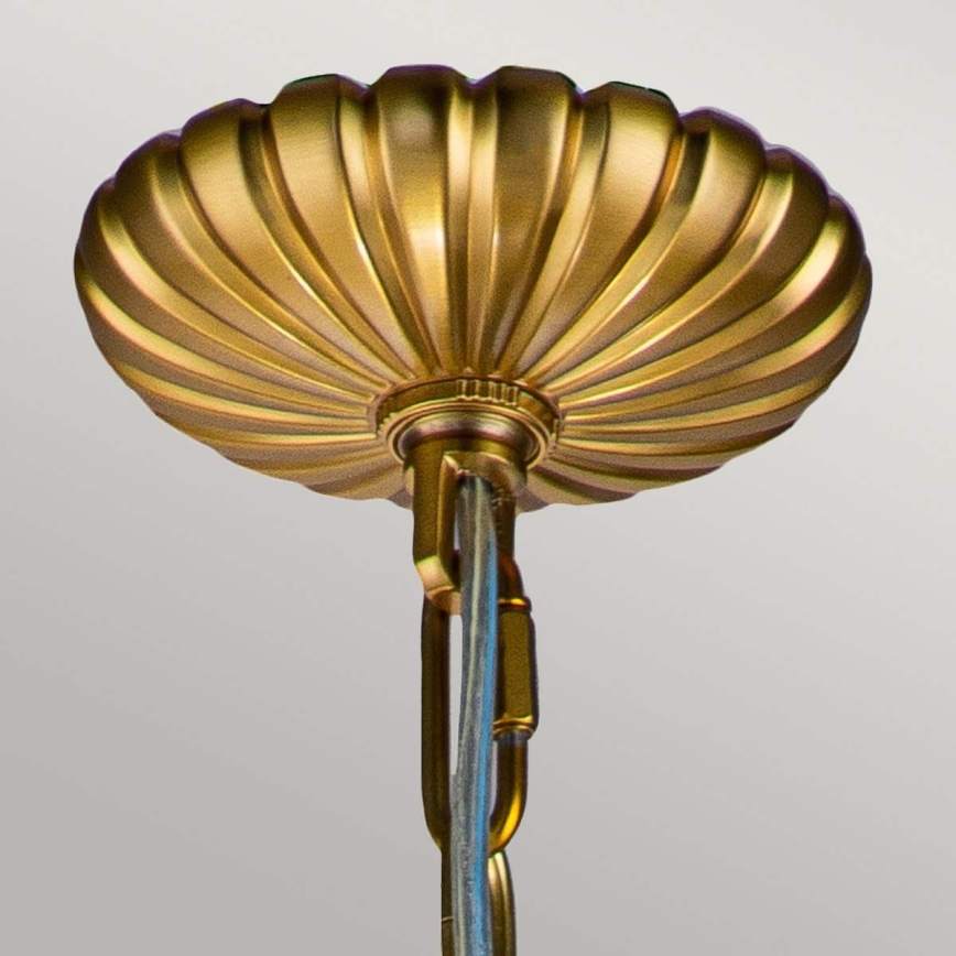 Feiss - Kattokruunu ketjussa ADAMS 4xE14/60W/230V kulta