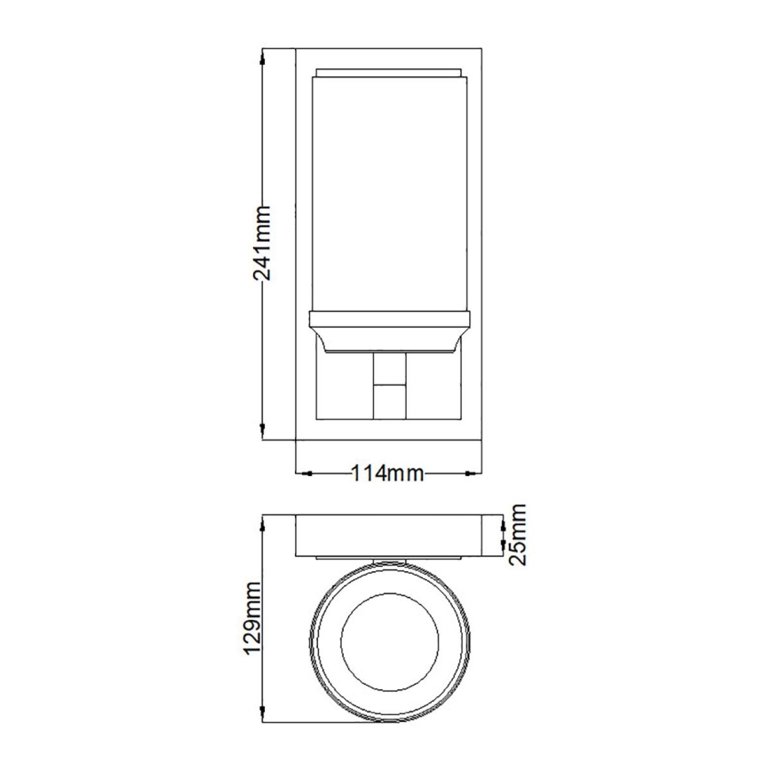 Feiss - LED-seinävalaisin kylpyhuoneeseen AMALIA 1xG9/3,5W/230V IP44 kiiltävä kromi